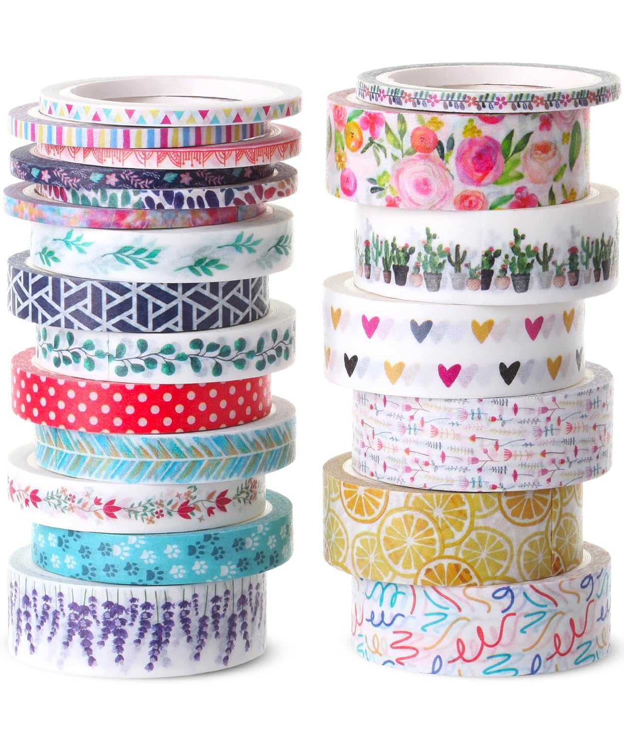 Roll Floral Patterned