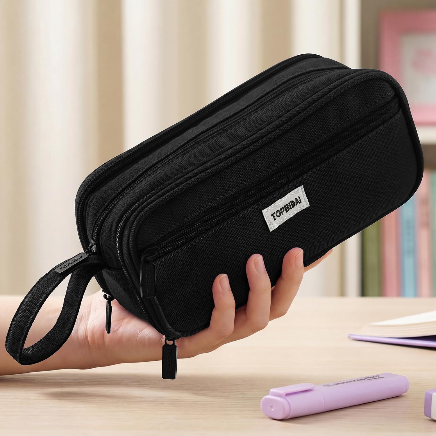 Black Canvas Stationery - Hình 2