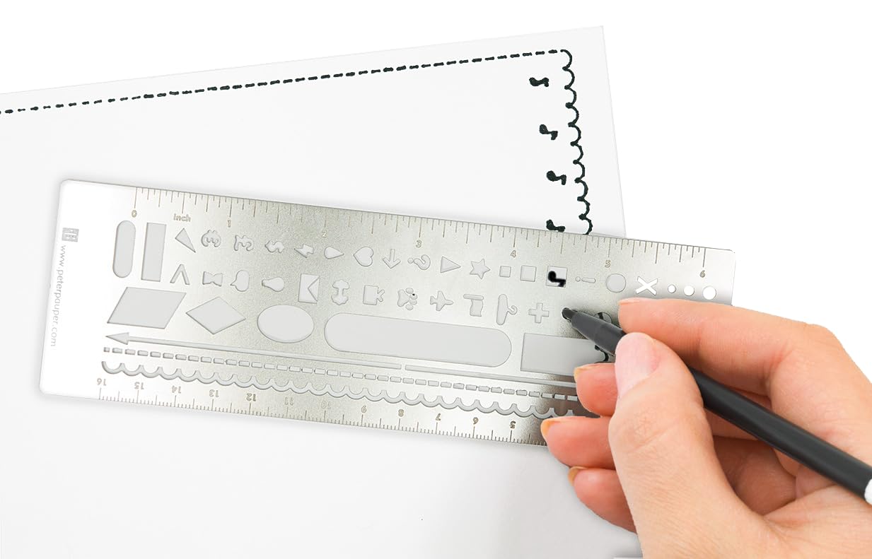 Metal Journal Stencil - Hình 2