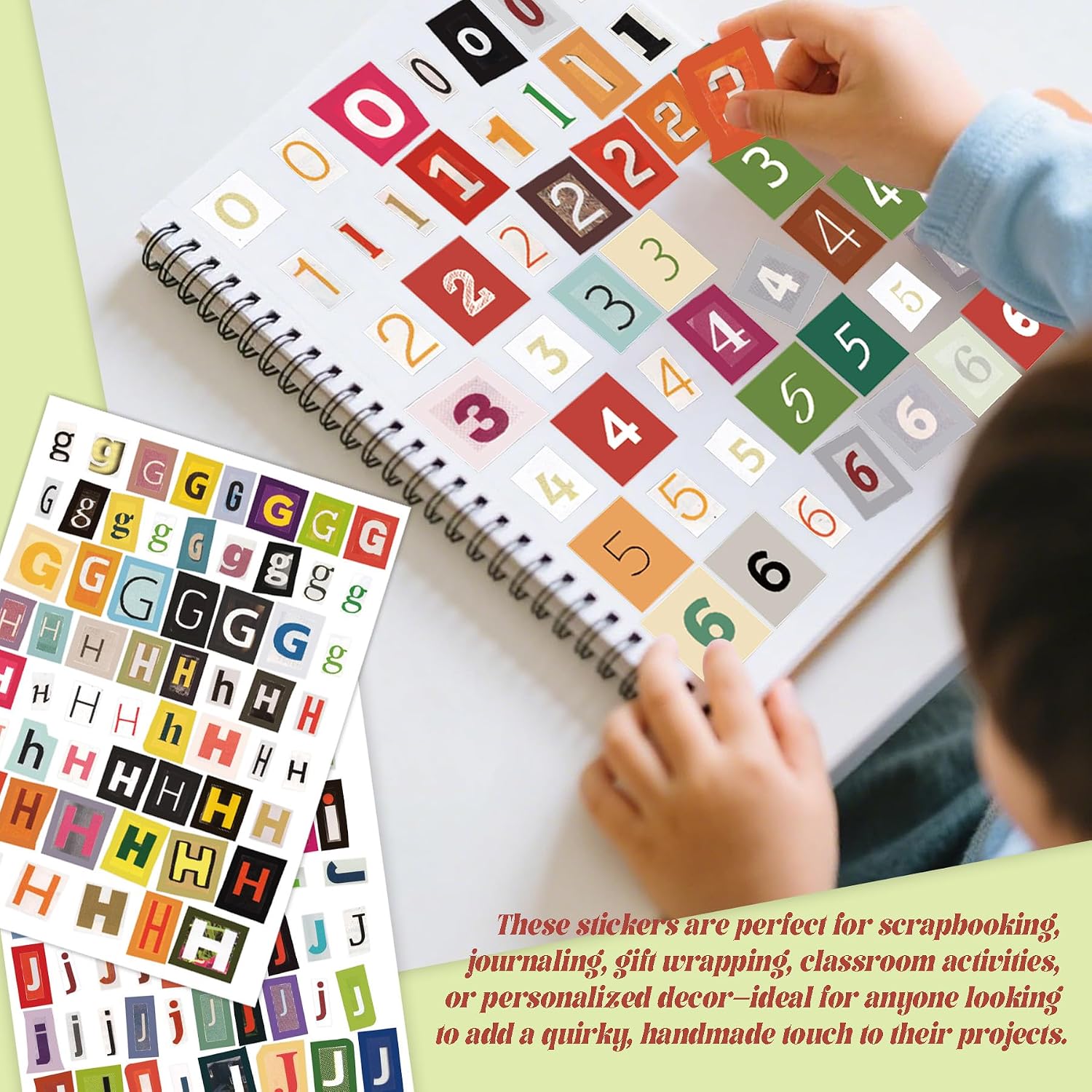 Alphabet Sticker Book - Hình 2